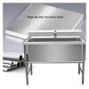 WEKONUMEX Stainless Steel Pet Grooming Tub, Various Sizes (Depth: 16 in/40 cm, 47 in/120 cm) view 3