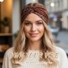 4 Wide Headbands + 5 Hair Ties for Women view 3