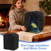 Generic Parrot Cage Cover with Zipper, Darkening, Windproof, Warm view 2