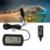 TOPINCN Compact Thermometer and Hygrometer for Egg Incubators and Reptile Tanks, Switchable Fahrenheit/Celsius, ABS, Black, 1 Piece view 2