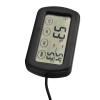 TOPINCN Compact Thermometer and Hygrometer for Egg Incubators and Reptile Tanks, Switchable Fahrenheit/Celsius, ABS, Black, 1 Piece view 4