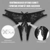 Open-Crotch Lace Panty with Satin Bow view 2