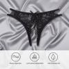 Open-Crotch Lace Panty with Satin Bow view 4