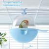 Generic Budgie Bird Bath | Multifunctional Hanging Interactive Bath view 2