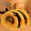 Yinghesheng Cat Cave and Dog Bed for Small Dogs and Cats, Plush, 45 x 35 x 20 cm view 2