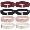 Kaxich 8 Pairs Elastic Adjustable Shirt Sleeve Holders view 4