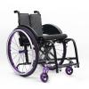 CFMAIF Ultralight Self-Propelled Folding Wheelchair, Purple, 14.1 in Seat view 1