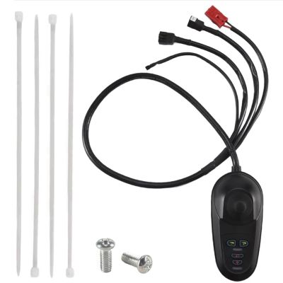 TQPGJJL Affordable 24V DC Wheelchair Controller with 360° Joystick and Brake Connection