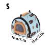 Hamster Carrier Bag for Guinea Pigs and Small Pets, Breathable Winter Travel Bag view 2