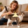 Cat Brush 3.9 x 6.69 inches, Comfortable Cat Grooming Brush view 2