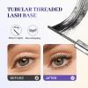 Curling Eyelash Iron Mascara, Tubing Mascara with Metal Brush, Volumizing Waterproof Mascara, Quick-Drying and Smudge-Resistant (3 Pcs) view 3