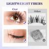 Curling Eyelash Iron Mascara, Tubing Mascara with Metal Brush, Volumizing Waterproof Mascara, Quick-Drying and Smudge-Resistant (3 Pcs) view 4