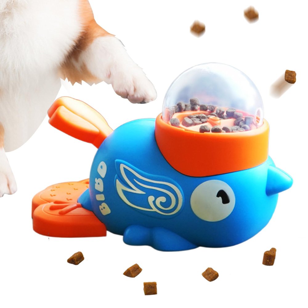 Interactive Dog Treat Dispenser Puzzle Toy for Slow Feeding