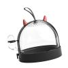 Qcwwy Portable Hamster Cage, Black view 1