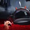 Qcwwy Portable Hamster Cage, Black view 2