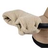 BabyLux Boucl Hand Muff – Warm Stroller/Buggy Hand Warmer for Winter Walks, Beige view 1