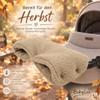 BabyLux Boucl Hand Muff – Warm Stroller/Buggy Hand Warmer for Winter Walks, Beige view 2