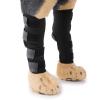 Zerodis Dog Front Leg Support, Reflective Straps, Elbow Support Bandage, Ideal for Wound Injuries and Arthritis Recovery in Dogs (L) view 3