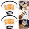 Homoyoyo 2-Pack PP Protective Collars for Dogs and Cats, Comfortable Anti-Lick Recovery Collars view 3
