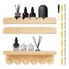 Floating Wooden Kids' Bookshelves view 1