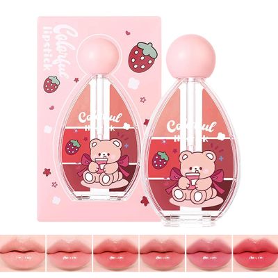 6-Color Lip Gloss Palette
