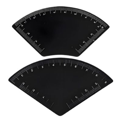 Eyebrow Mapping Tool, 2-Piece Precision Easy-Mapping Positioning Ruler