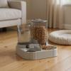 Automatic 2-in-1 Cat Feeder and Water Bowl, Small/Medium view 3