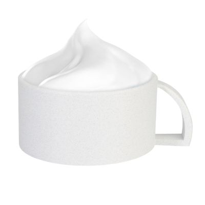 Shaving Bowl with Handle and Wide Opening
