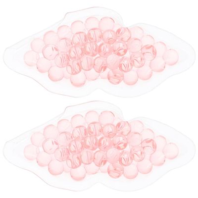 TEHAUX 2-Piece Cooling and Warming Lip Pads, 8 cm Gel Mask