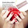 mophrati French-Style Press-On Artificial Nails, Removable, Style 6 view 3