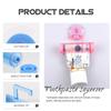 TOYANDONA 5-Piece Manual Toothpaste Roller with Suction Cup, Durable Tube Squeezer for Toothpaste, Creams and More, Practical Tube Press for Home, Random Color view 4