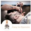 TOPBATHY Men's Shaving Brush and Wooden Handle Set, 3-Piece view 3