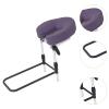 YsXoWiui Bed Headrest, Face Rest for After Eye Surgery, Professional Recovery Device for Salons, Purple view 2