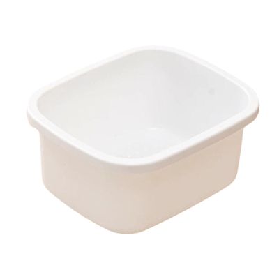 YsXoWiui Soaking Foot Bath, Portable Pedicure Basin, White S