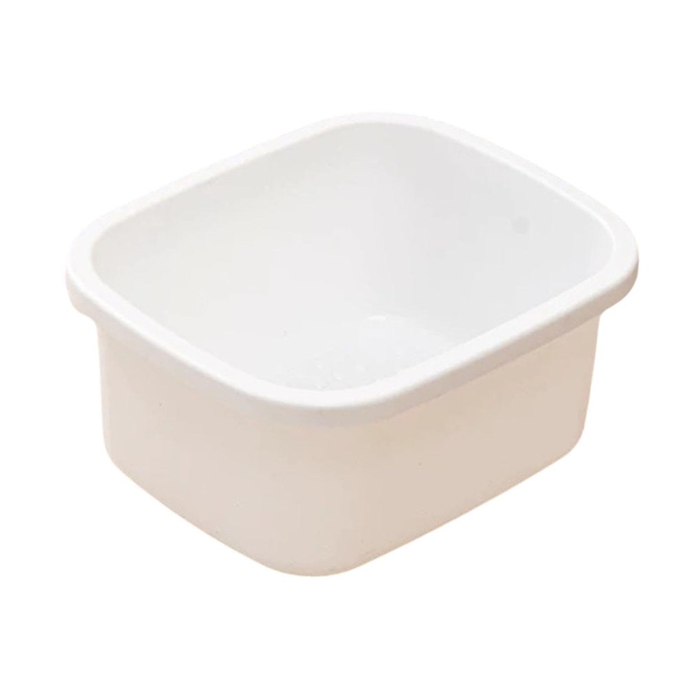 YsXoWiui Soaking Foot Bath, Portable Pedicure Basin, White S