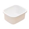 YsXoWiui Soaking Foot Bath, Portable Pedicure Basin, White S view 1