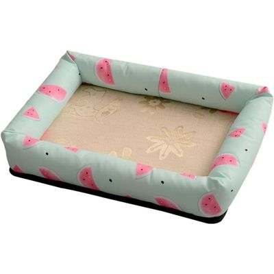 Tubayia Washable Lightweight Rectangular Pet Bed for Cats and Small Dogs
