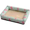 Tubayia Washable Lightweight Rectangular Pet Bed for Cats and Small Dogs view 1