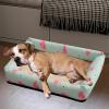 Tubayia Washable Lightweight Rectangular Pet Bed for Cats and Small Dogs view 3