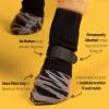 AlpenLife Basics Pet Socks, Dog Socks - Comfortable and Stylish for Outdoors (S) view 3