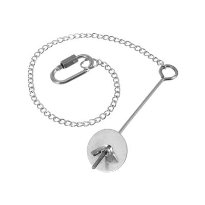 Gadpiparty Chicken Feeder Holder - Silver