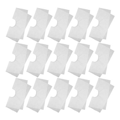 Cabilock 100 Disposable Microfiber Face Cradle Covers for Massage Beds