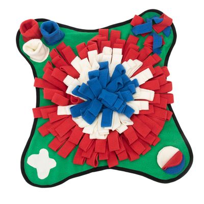 Homoyoyo Dog Snuffle Mat, Interactive Polar Fleece Feeding Mat for Training and Enrichment
