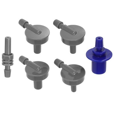 Replacement Plugs for Blood Pressure Monitor, 6-Piece Set, ABS