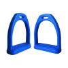Laikoutd Lightweight Plastic Stirrup Irons with Non-Slip Rubber Pads view 1