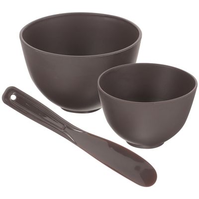 Foldable Silicone Mixing Bowl for Face Masks, 1 Set