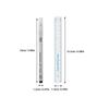 VILLCASE 0.5 mm Plastic Tattoo Ruler and Fine Eyebrow Marker view 2