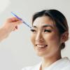 Cabilock Stainless Steel Eyelash Lift Tool for Precise Tinting with Blue Lash Comb Separator view 2