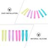 Non-Slip Silicone Handle Covers for Cuticle Tools, 4 Pairs view 4