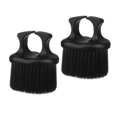 VILLCASE 2-Piece Beard Brush Set with Ring Handle, Soft Bristles
